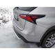 Защита заднего бампера 60 мм ТСС для Lexus NX-200t 2014-2017