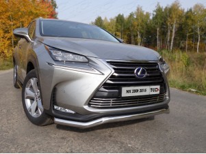 Защита переднего бампера кенгурин 60 мм для Lexus NX-200t № LEXNX20015T-02