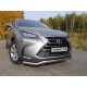 Защита переднего бампера кенгурин 60 мм ТСС для Lexus NX-200t 2014-2017