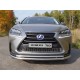 Защита передняя двойная 60-42 мм ТСС для Lexus NX-200t 2014-2017