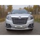 Защита переднего бампера 60 мм ТСС для Great Wall Hover H3 New 2014-2015