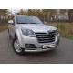 Защита передняя овальная 75-42 мм ТСС для Great Wall Hover H3 New 2014-2015