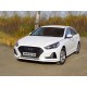 Накладка решётки радиатора нижняя 12 мм для Hyundai Sonata 2017-2019