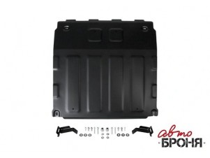 Защита картера + КПП + комплект крепежа, АвтоБРОНЯ, Сталь для Jac S7 2020-, V - 1.5 №111.09203.1