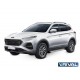 Порог-площадка "Silver" F180AL Rival + комплект крепежа для JAC S7 2020-н.в. 
