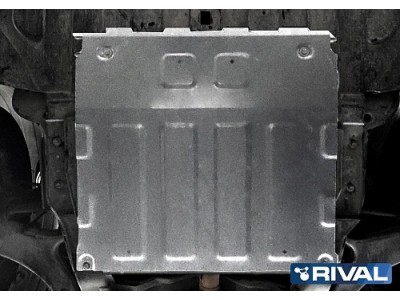 Защита картера + КПП + комплект крепежа, Rival, Алюминий, Jac S7 2020-н.в. , V - 1.5