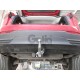 Фаркоп оцинкованный для Lexus NX350H 2022-н.в., Lexus NX450H 2022-н.в. быстросъемное крепление шара