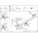 Фаркоп оцинкованный Galia шар A для Ford Transit/Tourneo Connect 2014-2021