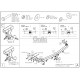 Фаркоп оцинкованный Galia шар A для Hyundai Santa Fe/Kia Sorento 2006-2012