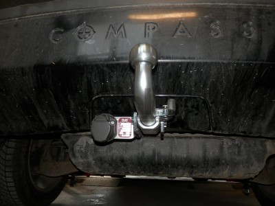 Фаркоп Galia шар А оцинкованный условно-съемное крепление для Jeep Compass/Liberty 2006-2011