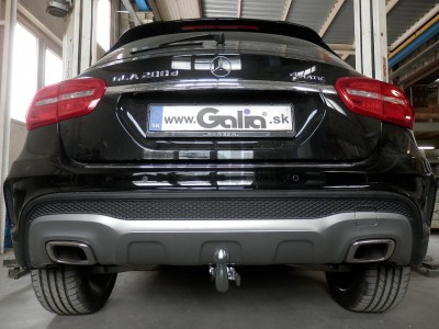 Фаркоп Galia шар А оцинкованный, условно-съемное крепление для Infiniti Q30/Mercedes GLA-Class 2014-2021
