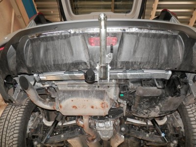 Фаркоп оцинкованный Galia шар C съемный для Nissan X-Trail T32 2015-2021
