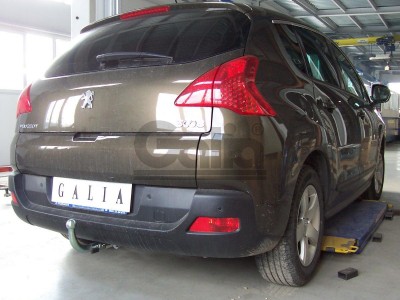 Фаркоп оцинкованный Galia шар BMA съёмный для Peugeot 3008 2009-2016