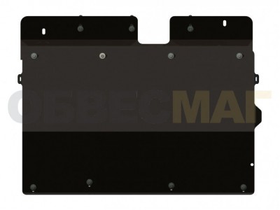 Защита картера и КПП Шериф сталь 2 мм для Chrysler Voyager/Dodge Caravan/Grand Caravan 2001-2008