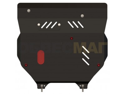 Защита картера и КПП Шериф сталь 2 мм для Dodge Caliber/Jeep Compass/Liberty/Patriot 2006-2013