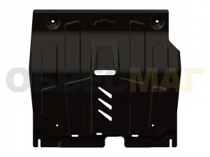 Защита картера и КПП Шериф сталь 1,8 мм для Chevrolet Aveo/Cobalt № 04.2221