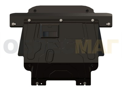 Защита картера и КПП Шериф сталь 2 мм для Ford Fusion 2002-2012 08.1302