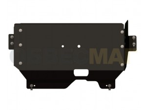 Защита картера и КПП Шериф сталь 3 мм для Ford Transit/Tourneo Custom № 08.2352 V1