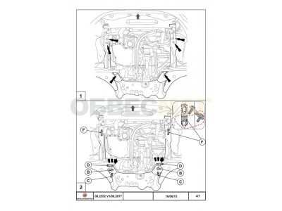 Защита картера и КПП Шериф сталь 3 мм для Ford Transit/Tourneo Custom 2013-2021