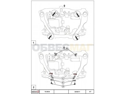 Защита картера и КПП Шериф сталь 2 мм для Hyundai Sonata NF/Grandeur 2004-2011