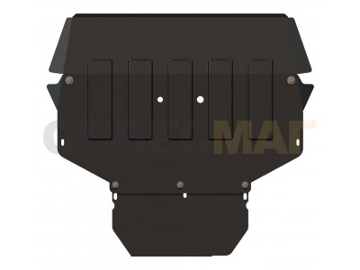 Защита картера и КПП Шериф сталь 2 мм для Volkswagen/Seat 2003-2021 26.0780