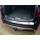 Накладка на задний бампер шлифованный лист надпись Explorer ТСС для Ford Explorer 2015-2017