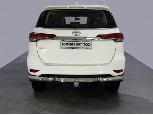 Защита задняя уголки 76 мм для Toyota Fortuner № TOYFORT17-33