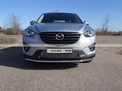 Рамка номерного знака Mazda CX-5 (комплект) ТСС для Любые