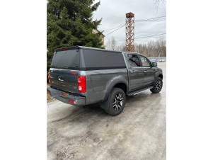 Кунг (алюминий Premium Black) 2мм для JAC T8 Pro 4WD 2.4T МКПП 2023-н.в. №JACT8P23-36BLACK