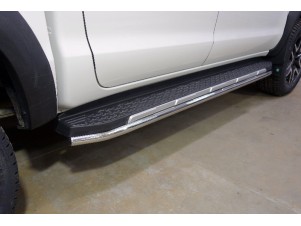 Защита порогов 42,4 мм для JAC T8 Pro 2020 – н.в. JACT8P23-06