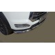 Защита передняя нижняя (двойная) 76,1/42,4 мм ТСС для JAC T8 Pro 2020 – н.в.