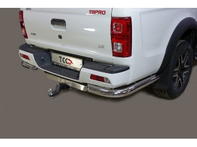 Защита задняя (уголки) 76,1 мм ТСС для JAC T8 Pro 2020 – н.в.