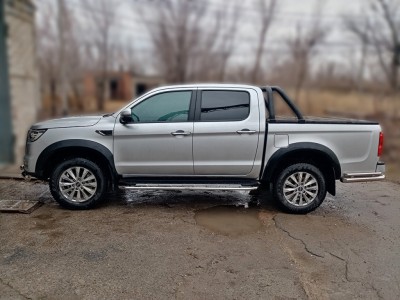 Обвод штатного порога d-43 для JAC T8 Pro 2020-н.в.