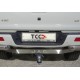 Фаркоп (надпись JAC, шар E) ТСС для JAC T8 Pro 2020 – н.в.