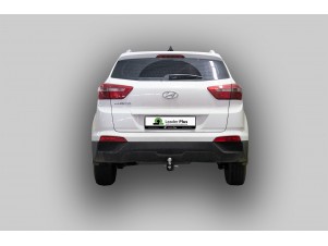 Фаркоп для Hyundai Creta 2016-2021, 2021-2022, Solaris HC 2024- съемное крепление шара под американский квадрат №H227-E