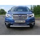 Накладка решётки радиатора средняя 12 мм ТСС для Subaru Forester 2016-2018