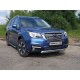 Накладка решётки радиатора средняя 12 мм ТСС для Subaru Forester 2016-2018