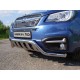 Накладка решётки радиатора средняя 12 мм ТСС для Subaru Forester 2016-2018