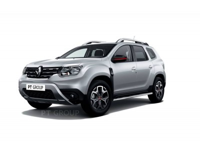 Защита порогов прямая d=63 мм (НПС) для Renault Duster 2021-2022
