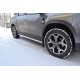 Защита порогов прямая d=63 мм (НПС) для Renault Duster 2021-2022