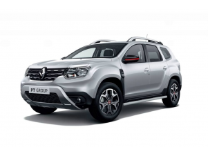 Защита порогов прямая d=63 мм ИСКРА (ППК) для Renault Duster 2021-2022 №RDU-21-330302.11