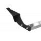 Фаркоп с нержавеющей накладкой для Mitsubishi Outlander XL 2007-2012, Citroen C-Crosser 2007-2012, Peugeot 4007 2007-2012 фланцевое крепление шара