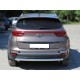 Защита заднего бампера радиусная одинарная d-60 Технотек для Kia Sportage 2018 – н.в.