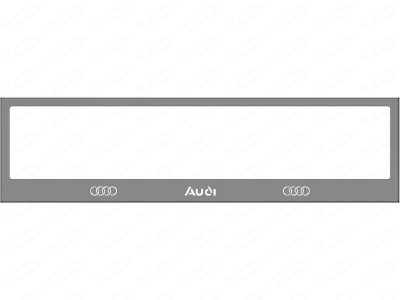 Рамка номерного знака комплект ТСС для Audi Любые