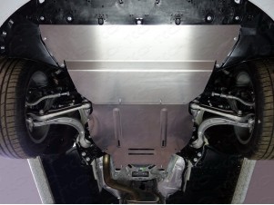 Комплект защит алюминий 4 мм картер, кпп для Audi A4 № ZKTCC00296K