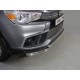 Защита передняя двойная 60-42 мм ТСС для Mitsubishi ASX 2017-2019