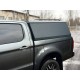Кунг (алюминий Premium Grey) 2мм с рейлингами на крышу кунга (комплект Premium) для JAC T8 Pro 4WD 2.4T МКПП 2023-н.в.