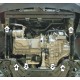 Усиленная защита картера двигателя и КПП (2 мм, сталь) для Changan CS55 Plus 2023-н.в., Changan UNI-S 2024-н.в.