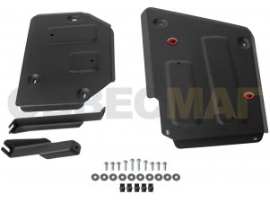 Защита топливного бака Автоброня, сталь 2 мм для Haval F7/F7x № 111.09416.1