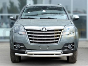 Защита передняя двойная 53-43 мм для Great Wall Hover H3 New № GWHH314 1